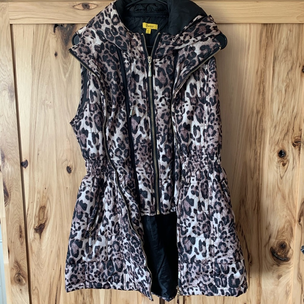 Cheetah Vest.